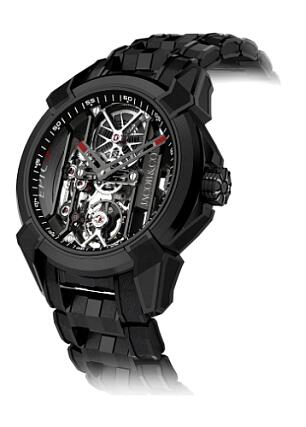 Jacob & Co EX100.21.PS.BW.A21AA Epic X Black Titanium Bracelet Replica watch